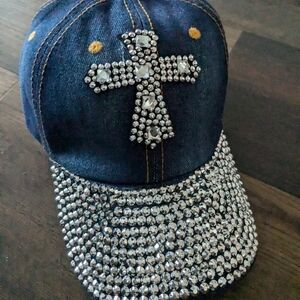 Brand new Olivia & Kate jeweled baseball cap hat